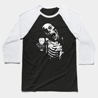 Halloween Skeleton Toast - Creepy Spooky Unique Halloween Costume idea Baseball T-Shirt